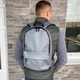 Сірий матовий рюкзак універсальний портфель Town Style grey - зображення 3