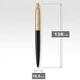 Ручка шариковая Parker JOTTER XL Matt Black & Gold GT BP 13 032 - изображение 2