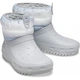 Жіночі дутики Crocs Winter Puff Boot M5W7-37-24 см Light Grey/White 207311 - зображення 3