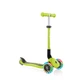Дитячий триколісний самокат Globber Junior Foldable Lights Lime Green (437-106) - зображення 2