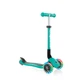 Дитячий триколісний самокат Globber Junior Foldable Lights Emerald Green (437-107) - изображение 2