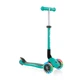 Дитячий триколісний самокат Globber Junior Foldable Lights Emerald Green (437-107) - изображение 3