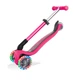 Дитячий триколісний самокат Globber Junior Foldable Lights Fuchsia (437-110) - зображення 6