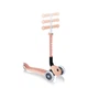 Дитячий триколісний самокат Globber Junior Foldable Lights Ecologic Peach (692-506) - зображення 2