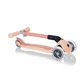 Дитячий триколісний самокат Globber Junior Foldable Lights Ecologic Peach (692-506) - зображення 4
