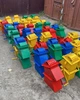 Корморезка ручная барабанная кормоизмельчитель терка кормовая для корнеплодов, овощей и фруктов (100 кг/час) Красная - изображение 10