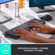 Клавіатура бездротова Logitech MX Mechanical Graphite Tactile (920-010757) - зображення 11