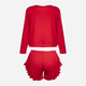 Piżama (spodenki + bluza) DKaren Set Ronnie 2XL Red (5903251469686) - obraz 4