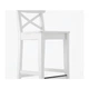 Стілець барний IKEA INGOLF білий 001.217.66 - зображення 4