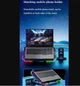 Охлаждающая подставка для ноутбука 15-17.3 дюймов Ice Coorel N6 RGB - изображение 5