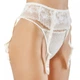 Пояс для панчохів жіночий мереживний Felisiya Lingerie Айворі 300-004 M - зображення 3