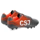 Бутсы футбольные детские Zelart Yuke CR7 Action 8003-1 размер 43 Grey-Orange - изображение 4
