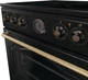 Плита Gorenje електрична склокерамічна, 71л, 60x60см, дисплей, програматор, приготування з паром, чорний матовий - зображення 3