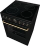 Плита Gorenje електрична склокерамічна, 71л, 60x60см, дисплей, програматор, приготування з паром, чорний матовий - зображення 10