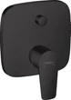 Наружная часть смесителя скрытого монтажа для ванны HANSGROHE Talis E 71745670 черный матовый 2 потребителя - изображение 1