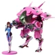 Фигурка XinHao Овервотч Дива с Мекой Overwatch D.va With Meka УЦЕНКА 24 cм OW 21.177 - изображение 1