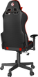 Fotel gamingowy Gembird Scorpion Black/Red (GC-SCORPION-01X) - obraz 6