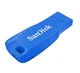 Флеш-накопичувач SanDisk USB 2.0 Cruzer Blade 32Gb Electric Blue (SDCZ50C-032G-B35BE) - изображение 3