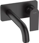 Наружная часть смесителя скрытого монтажа для раковины HANSGROHE Vernis Shape 71578670 черный матовый - изображение 1