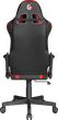 Fotel gamingowy Gembird Scorpion Black/Red (GC-SCORPION-02X) - obraz 7