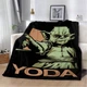 Плед STAR WARS Yoda Йода Звездные войны покрывало с 3D рисунком размер 160х200 - изображение 2