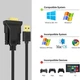​Кабель CableCreation CD0625 USB 3.0 M to VGA M 3м Black - изображение 4