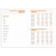Ежедневник Leo Planner 2024 City, сине-желтый (252434) - изображение 4