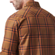 Сорочка тактична 5.11 Tactical Gunner Plaid Long Sleeve Shirt Roasted Barley Plaid L (72530-168) - зображення 6