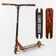 Самокат трюковый Best Scooter BS-77225 HIC-система, ПЕГИ, алюминиевый диск и дека с ПРИНТОМ, колёса PU, d=110мм, ширина руля - 60 см, в коробке - изображение 1
