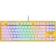 Клавіатура Hator Rockfall 2 Mecha TKL Orange USB Yellow (HTK-722) [92408] - зображення 1
