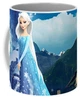 Чашка с принтом Frozen Холодное Сердце Эльза на фоне гор FZ.02.13 Кружка керамическая 0,33 - изображение 3