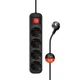 Фильтр питания СolorWay (CW-PSEA42BK) 4 розетки, 2м, Black - изображение 3