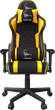 Fotel gamingowy Gembird Scorpion Black/Yellow (GC-SCORPION-05X) - obraz 1