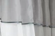 Кухонные шторы VR-Textil № 090к с ламбрекеном и подвязками серый с белым 280х170 см (50-310) - изображение 5