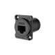 Разъём Roxtone RAE8FD-C5-B панельный RJ45 - изображение 1