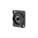 Роз'єм Roxtone RMJ3FD-B панельний mini-Jack 3.5 mm - зображення 1