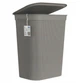Кошик для білизни з кришкою Rotho Brisen 50l сірий - зображення 2