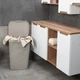 Корзина для белья с крышкой Rotho Country 55l капучино - изображение 9