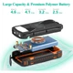 Портативне зарядне Solar Power Bank with LED light 20000mAh PN-W20S IPX4 2xUSB/Type-C 18W/3A PD/QC Qi - зображення 4