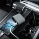 Адаптер автомобильный Hoco Companheiro Front and Rear Seat Cigarette Lighter Z35A |3USB, 2.4A, 100W| серый - изображение 2