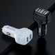 Адаптер автомобільний Hoco Lightning Cable Leader Z36 |2USB, 2.4A| білий - зображення 2