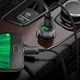 Адаптер автомобильный Hoco Micro USB cable Transparent Discovery Edition dual port Z47 |2USB, QC, 3A| черный - изображение 4