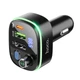 Адаптер автомобильный Hoco Fast car BT FM transmitter E62 |2USB/1Type-C, TF/U Disk, 20W/3A, QC/PD| черный - изображение 3