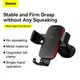 Держатель Baseus Metal Age II Gravity Car Mount (Air Outlet Version) (SUJS000001) черный - изображение 9