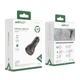Адаптер автомобільний AceFast metal Car charger with digital display B7 |2USB, 45W/5A, PD/QC| чорний - зображення 5