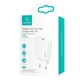 Адаптер сетевой USAMS T39 Single Port PD Fast Charger US-CC131 |1Type-C, 20W, PD3.0| белый - изображение 3