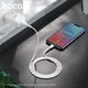 Адаптер сетевой Hoco Micro USB cable vigour N2 |1USB, 2.1A| (Safety Certified) белый - изображение 3