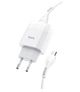 Адаптер сетевой Hoco Micro USB Cable Glorious C73A |2USB, 2.4A| белый - изображение 1