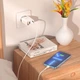 Адаптер сетевой Hoco Lightning cable Easy charge digital display charger set C93A |3USB, 3.4A| белый - изображение 5