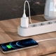 Адаптер сетевой Hoco Briar dual port charger N8 |2USB, 2.4A| (Safety Certified) белый - изображение 5